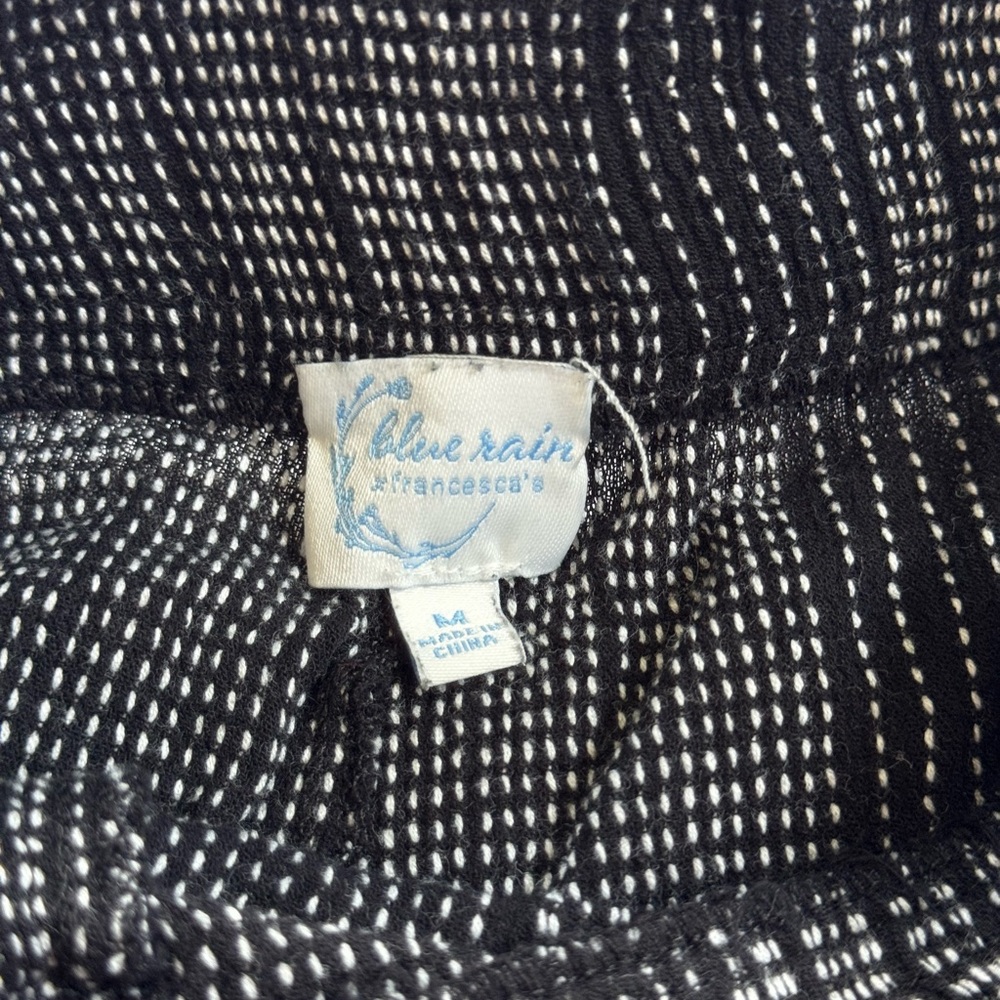 Blue Rain by Francesca’s Black and White Shorts